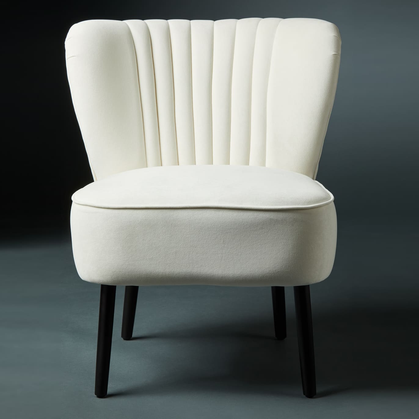 Cocktailsessel Retro Weiß