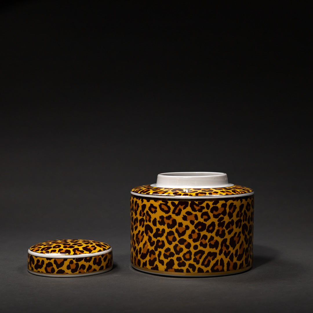 Topf 'Leopard' Keramik H20cm
