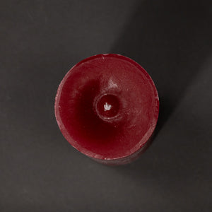 Cylinder Candle Ø 8,6xH15cm cherry